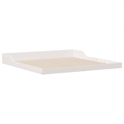 Estrutura De Cama De Casal Simple King Size - Branco 200 x 220 cm