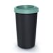Cubo de reciclaje KEDEN en plástico con práctica tapa Cubo de reciclaje KEDEN en plástico con práctica tapa Verde