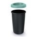 Cubo de reciclaje KEDEN en plástico con práctica tapa Cubo de reciclaje KEDEN en plástico con práctica tapa Verde