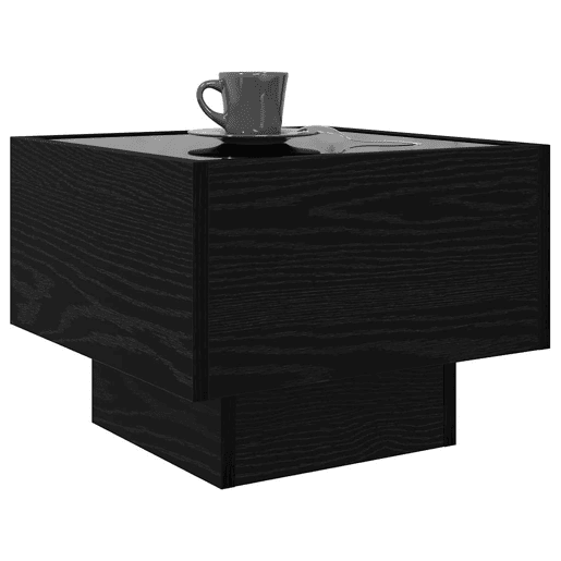 Mesa de Centro, Mesa baixa, Carvalho preto 40 x 40 x 30 cm