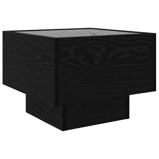 Mesa de Centro, Mesa baixa, Carvalho preto 40 x 40 x 30 cm