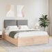 Estructura de cama matrimonial 145x205 Estructura de cama matrimonial 145x205 Blanco/ Gris Claro