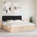 Estructura de cama matrimonial 185x205 Estructura de cama matrimonial 185x205 Blanco/ Gris Claro