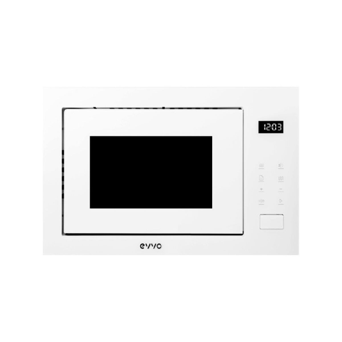 EVVO Microondas encastrable con plato integrable Mi45 Wh