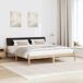 Estructura de cama matrimonial 185x214 Estructura de cama matrimonial 185x214 Blanco/ Gris Claro