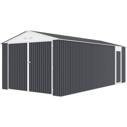 Garagem metálica Houston 18,56m² - Antracite
