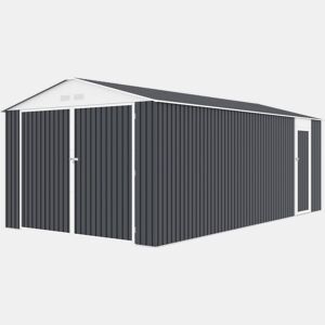 Garagem metálica Houston 18,56m² - Antracite