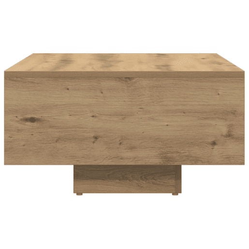 Mesa de Centro, Mesa baixa, 85x55x31 cm deriv. madeira carvalho artisiano