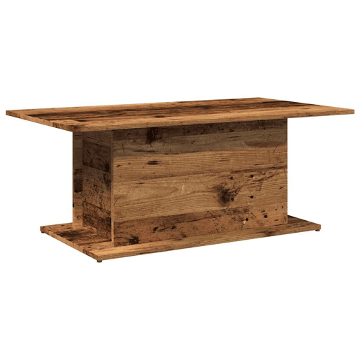 Mesa de Centro, Mesa baixa, 102x55,5x40cm derivados de madeira madeira velha