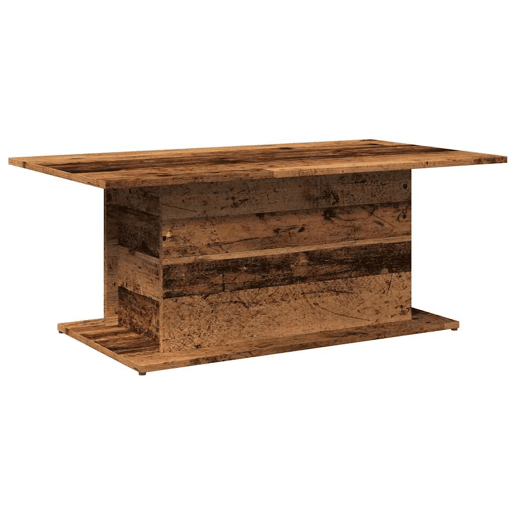 Mesa de Centro, Mesa baixa, 102x55,5x40cm derivados de madeira madeira velha