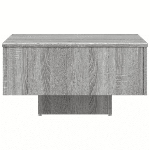 Mesa de Centro, Mesa baixa, 60x60x31,5 cm derivados de madeira cinza sonoma