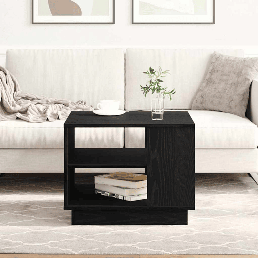 Mesa de Centro, Mesa baixa, Carvalho Preto 55 x 55 x 42 cm
