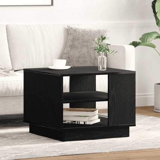 Mesa de Centro, Mesa baixa, Carvalho Preto 55 x 55 x 42 cm