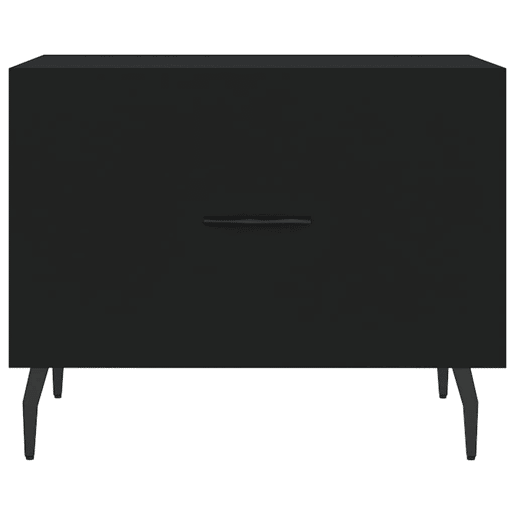 Mesa de Centro, Mesa baixa, 50x50x40 cm derivados de madeira preto