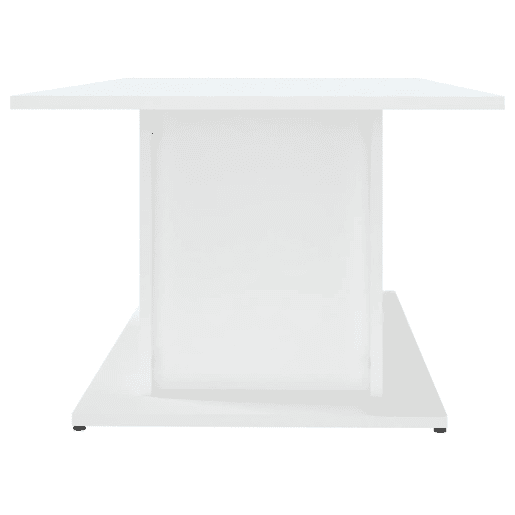 Mesa de Centro, Mesa baixa, 102x55,5x40 cm derivados de madeira branco