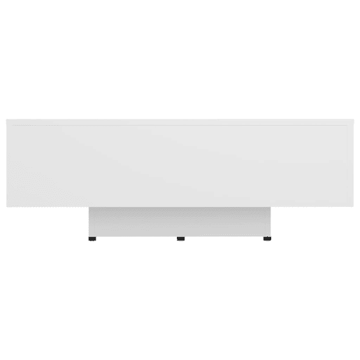 Mesa de Centro, Mesa baixa, 85x55x31 cm contraplacado branco