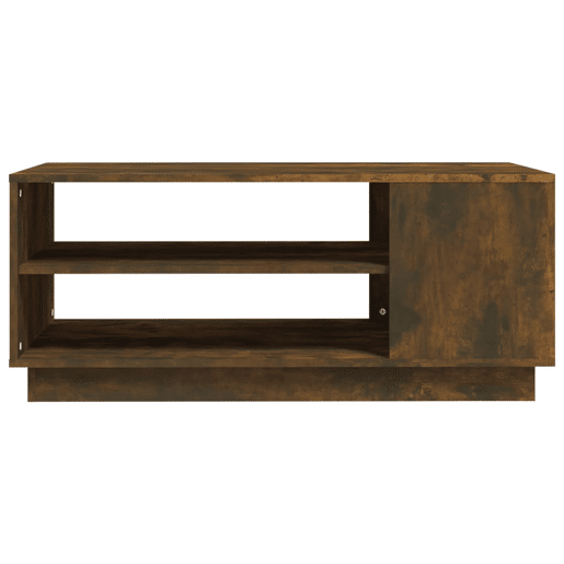 Mesa de Centro, Mesa baixa, 102x55x43 cm derivados madeira carvalho fumado