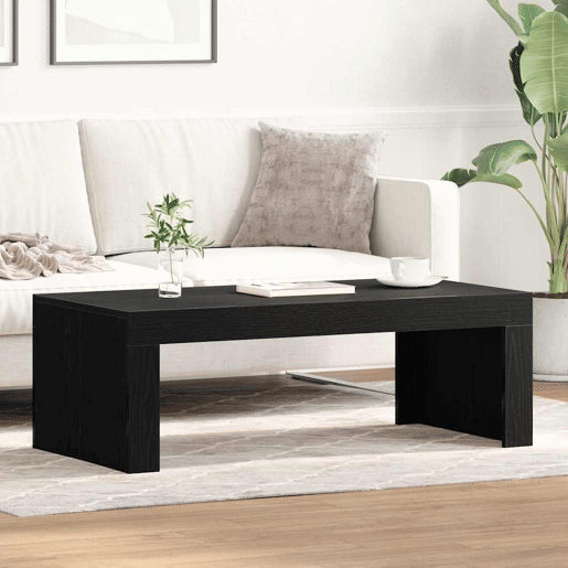 Mesa de Centro, Mesa baixa, Carvalho Preto 102 x 50 x 35 cm