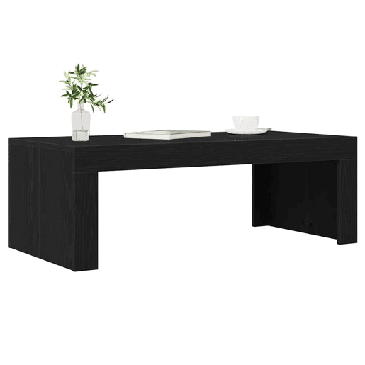 Mesa de Centro, Mesa baixa, Carvalho Preto 102 x 50 x 35 cm