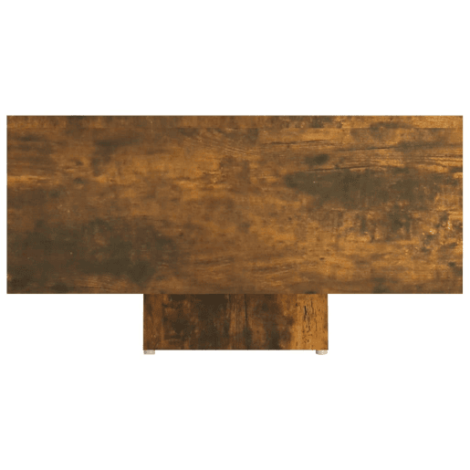 Mesa de Centro, Mesa baixa, 85x55x31 cm derivados de madeira carvalho fumado