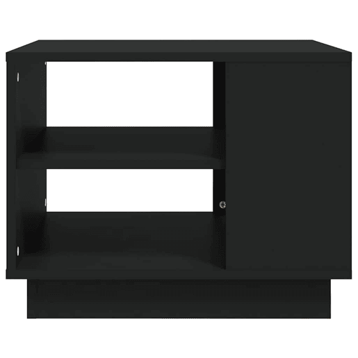 Mesa de Centro, Mesa baixa, 55x55x43 cm aglomerado preto
