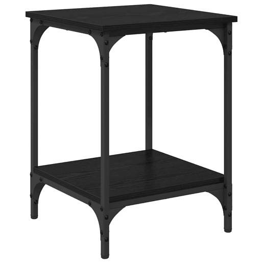Mesa de Centro, Mesa baixa, Carvalho Preto 40 x 40 x 55 cm