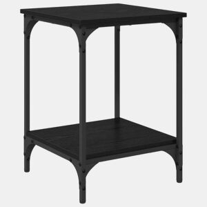 Mesa de Centro, Mesa baixa, Carvalho Preto 40 x 40 x 55 cm