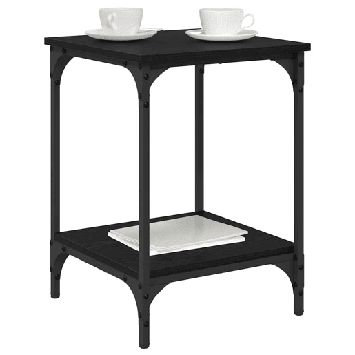 Mesa de Centro, Mesa baixa, Carvalho Preto 40 x 40 x 55 cm
