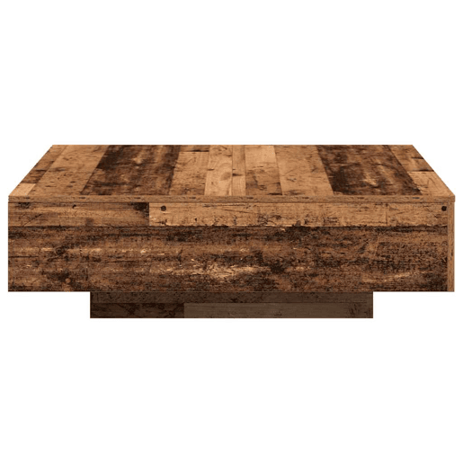 Mesa de Centro, Mesa baixa, Madeira Antiga 100 x 100 x 31 cm