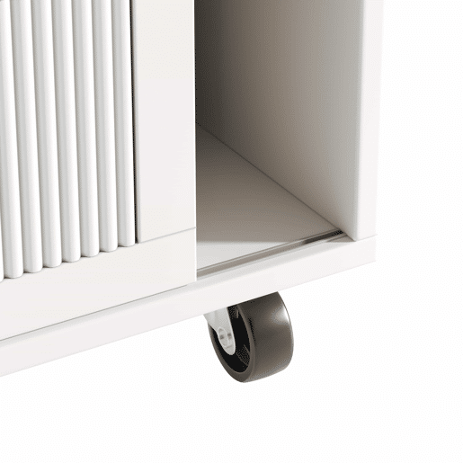 Ilha de cozinha 120x73x90 cm - Carrinho de cozinha com rodas, prateleira para especiarias, suporte para toalhas, prateleiras ajustáveis - Branco
