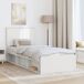 Estructura de cama individual para adultos Estructura de cama individual para adultos Blanco