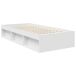 Estructura de cama individual para adultos Estructura de cama individual para adultos Blanco