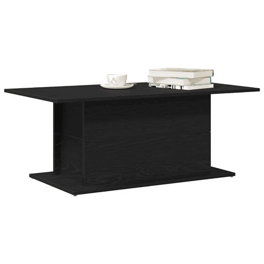 Mesa de Centro, Mesa baixa, Carvalho Preto 102 x 55,5 x 40 cm