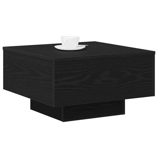 Mesa de Centro, Mesa baixa, Carvalho Preto 55 x 55 x 31 cm