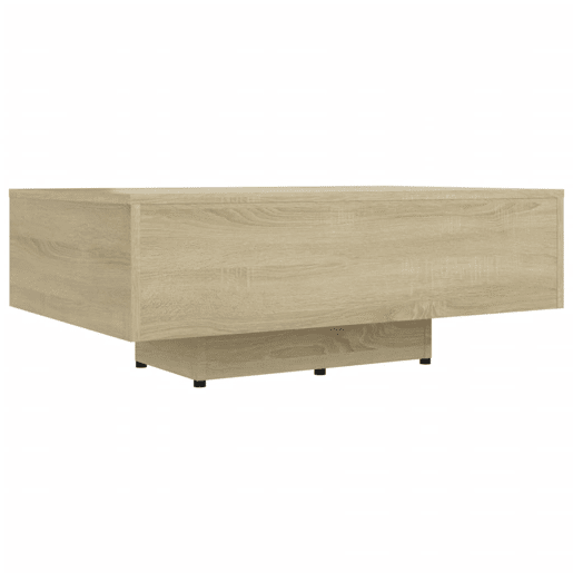 Mesa de Centro, Mesa baixa, 85x55x31 cm contraplacado carvalho sonoma