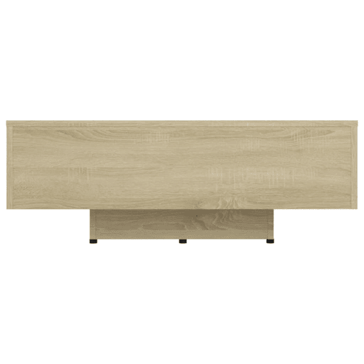 Mesa de Centro, Mesa baixa, 85x55x31 cm contraplacado carvalho sonoma
