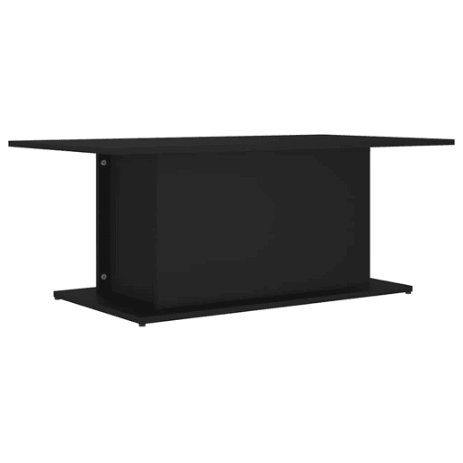 Mesa de Centro, Mesa baixa, 102x55,5x40 cm derivados de madeira preto