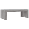 Mesa de Centro, Mesa baixa, 102x50x36cm derivados de madeira cinzento sonoma
