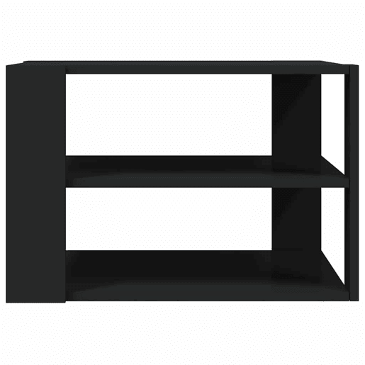 Mesa de Centro, Mesa baixa, 58x58x40 cm derivados de madeira preto