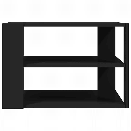Mesa de Centro, Mesa baixa, 58x58x40 cm derivados de madeira preto
