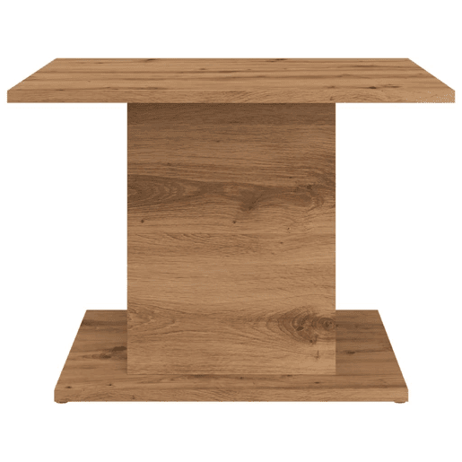 Mesa de Centro, Mesa baixa, 55,5x55,5x40cm derivados madeira carvalho artisiano