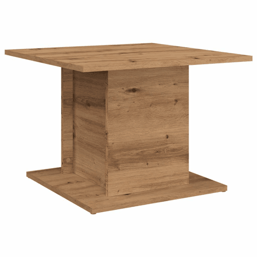 Mesa de Centro, Mesa baixa, 55,5x55,5x40cm derivados madeira carvalho artisiano