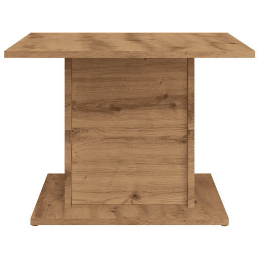 Mesa de Centro, Mesa baixa, 55,5x55,5x40cm derivados madeira carvalho artisiano