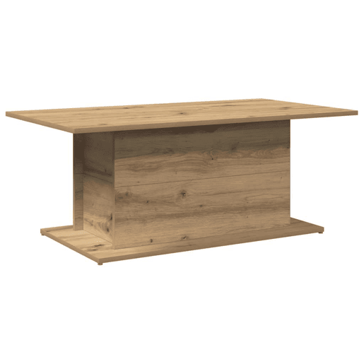 Mesa de Centro, Mesa baixa, 102x55,5x40cm derivados madeira carvalho artisiano