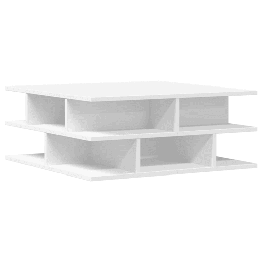 Mesa de Centro, Mesa baixa, 70x70x29 cm madeira processada branco Mesa de Centro, Mesa baixa, 70x70x29 cm madeira processada branco