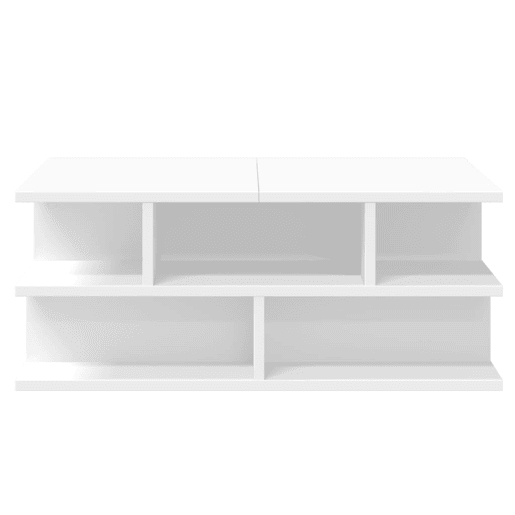 Mesa de Centro, Mesa baixa, 70x70x29 cm madeira processada branco Mesa de Centro, Mesa baixa, 70x70x29 cm madeira processada branco