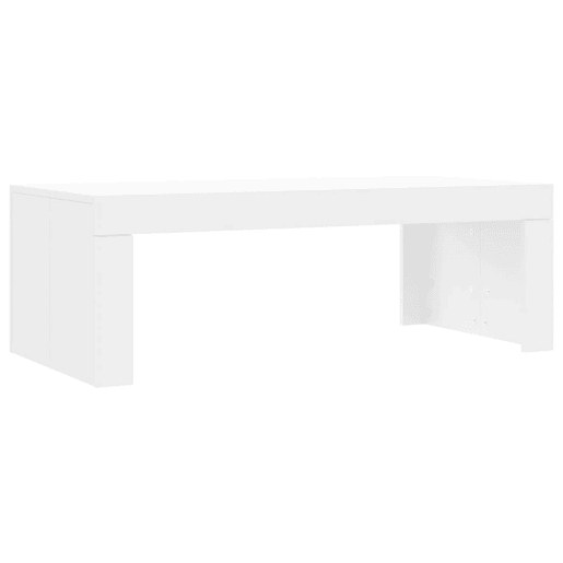 Mesa de Centro, Mesa baixa, 102x50x36 cm madeira processada branco Mesa de Centro, Mesa baixa, 102x50x36 cm madeira processada branco