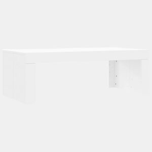 Mesa de Centro, Mesa baixa, 102x50x36 cm madeira processada branco