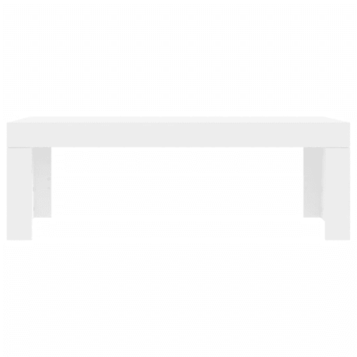 Mesa de Centro, Mesa baixa, 102x50x36 cm madeira processada branco Mesa de Centro, Mesa baixa, 102x50x36 cm madeira processada branco