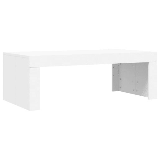 Mesa de Centro, Mesa baixa, 102x50x36 cm madeira processada branco Mesa de Centro, Mesa baixa, 102x50x36 cm madeira processada branco